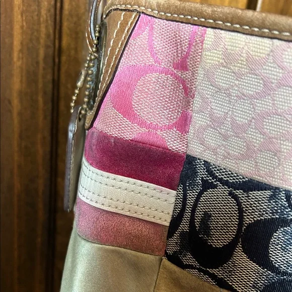 Coach Patchwork Hobo Bag in Multicolor - Picture 8 of 16